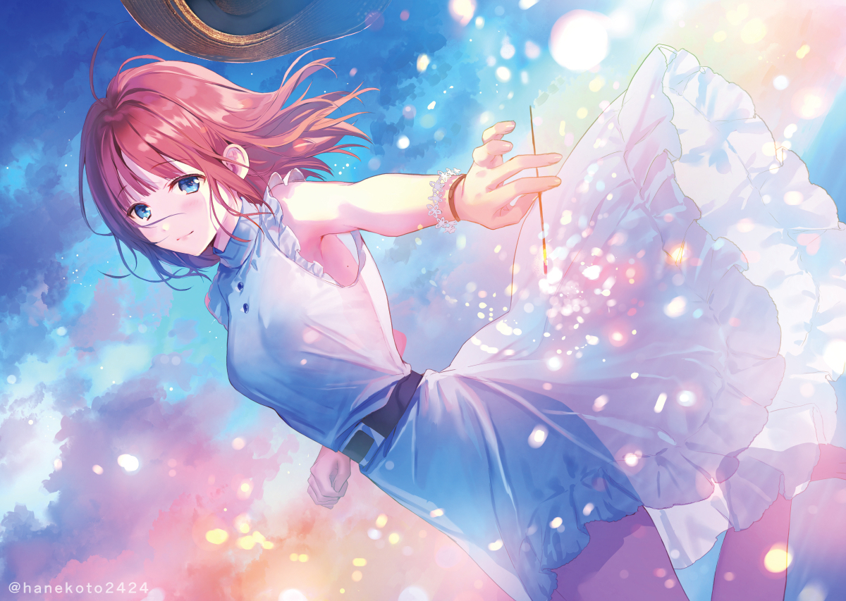 This is a pixiv picture whose title is 光の道しるべ.