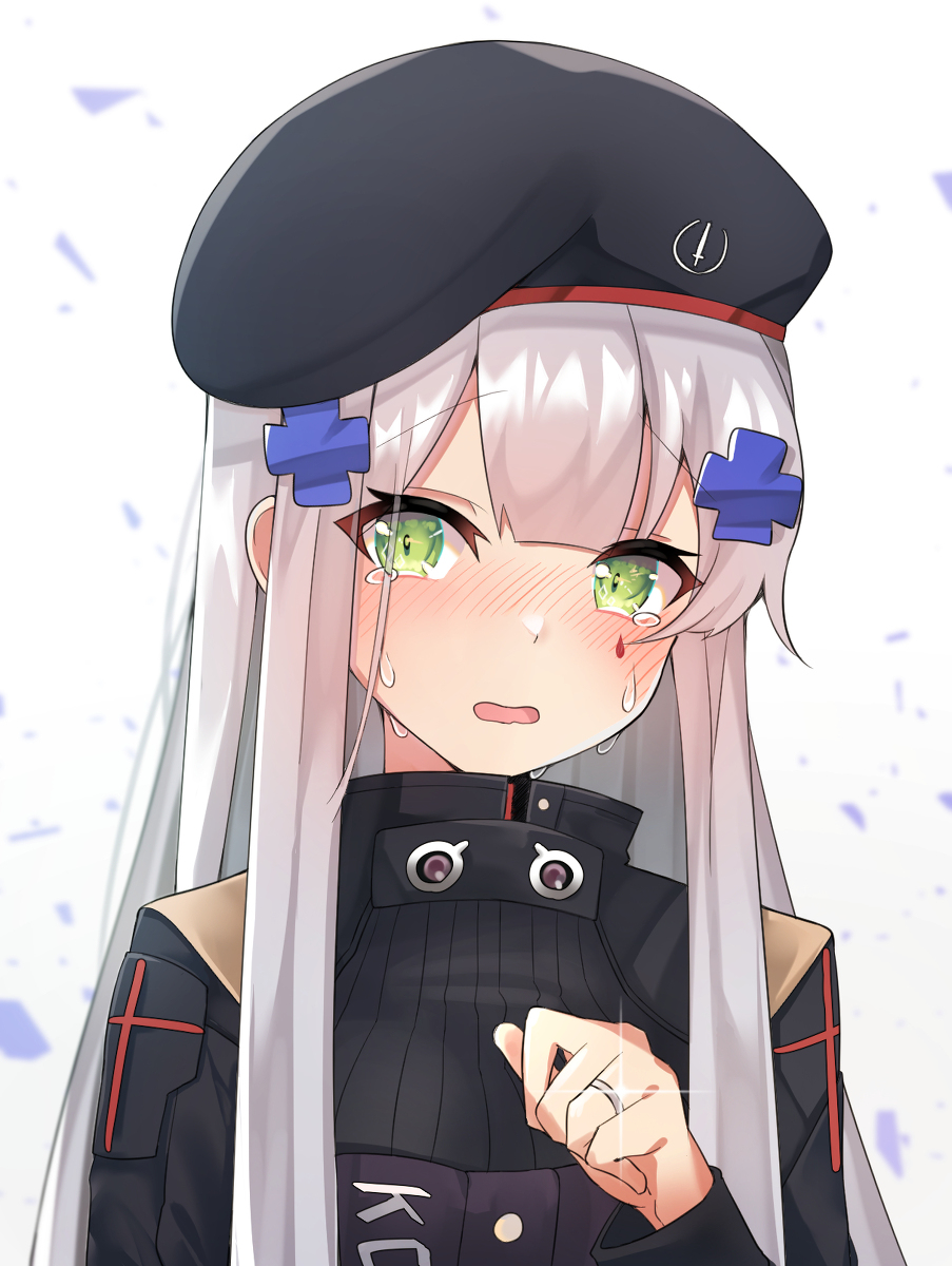 This is a pixiv picture whose title is hk416.