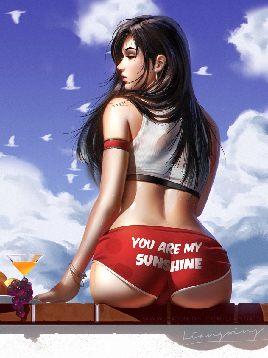 This is a pixiv picture whose title is Tifa.