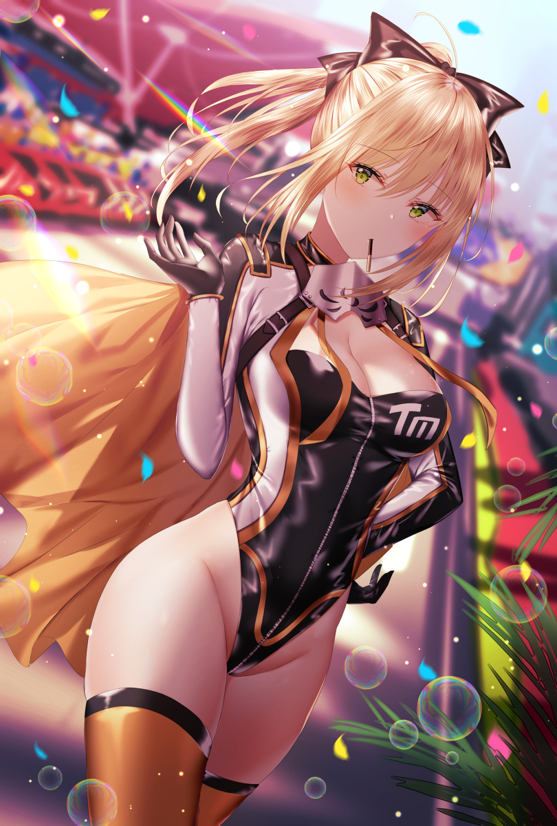 This is a pixiv picture whose title is 🏁.