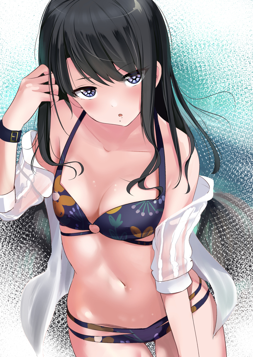 This is a pixiv picture whose title is 水着ひおりん.