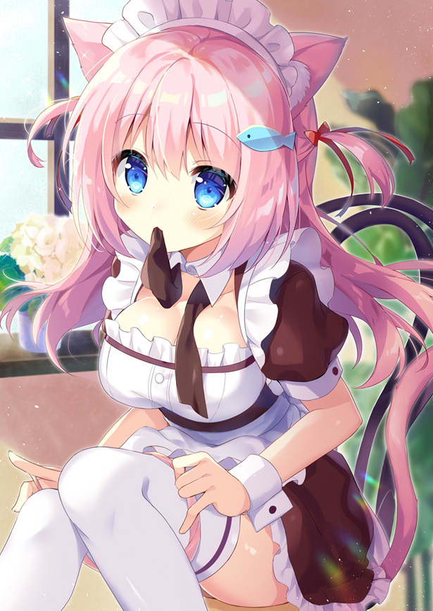 This is a pixiv picture whose title is お着替え中.