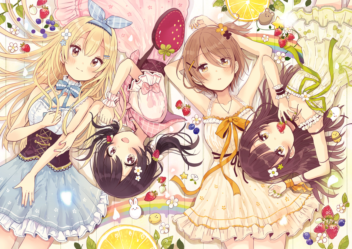 This is a pixiv picture whose title is Märchen girls!.