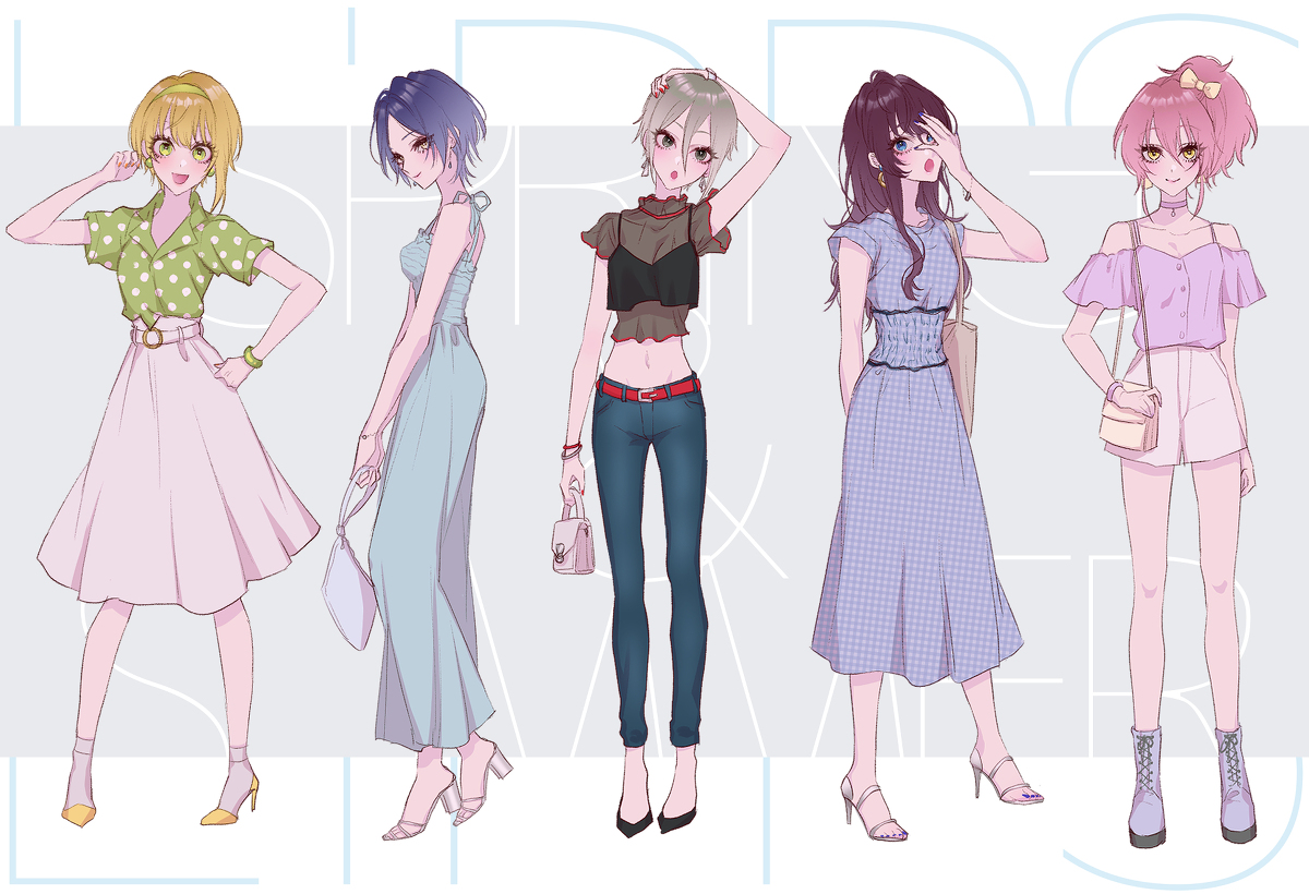 This is a pixiv picture whose title is お出かけLiPPS.