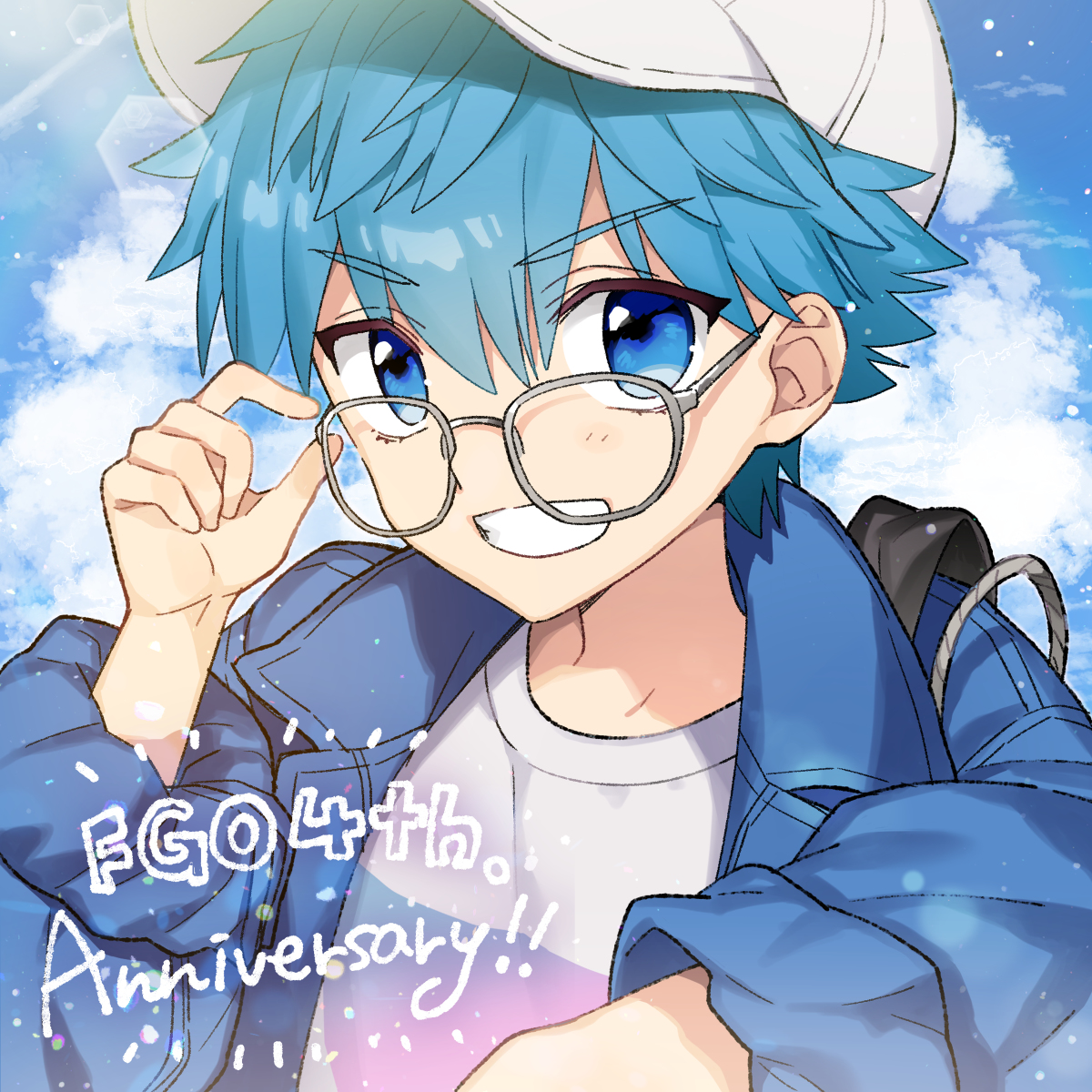 This is a pixiv picture whose title is 祝・4周年！.