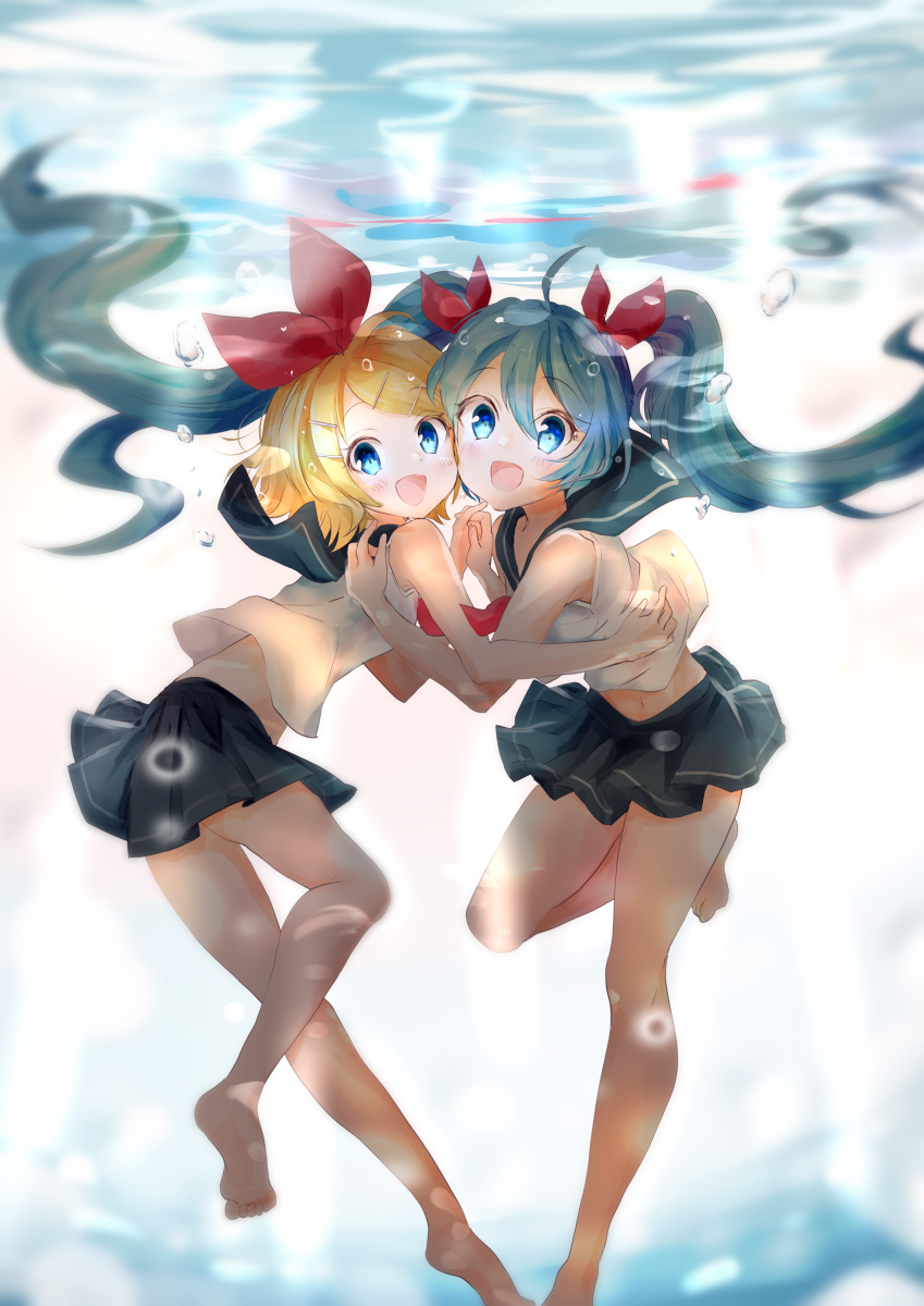 This is a pixiv picture whose title is ぶくぶく！.