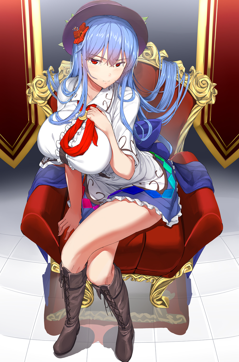 This is a pixiv picture whose title is 天子様.
