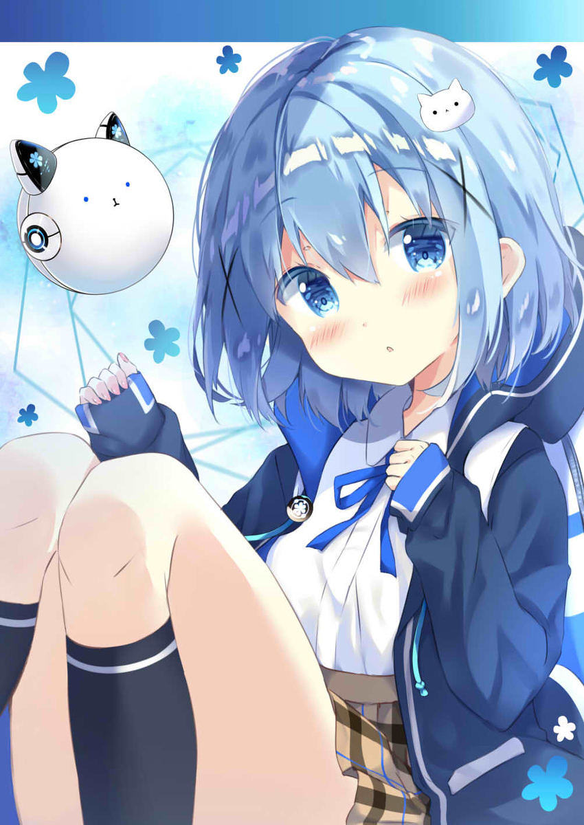 This is a pixiv picture whose title is クロラビチノちゃん.