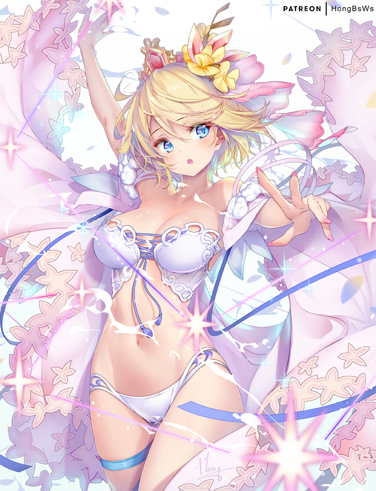 This is a pixiv picture whose title is 水着エウロペ.