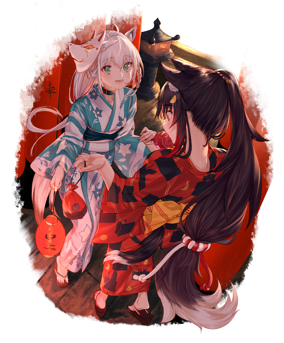 This is a pixiv picture whose title is ホロゲマズ1期生夏祭り.