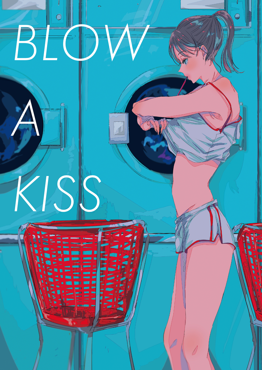 This is a pixiv picture whose title is C96新刊『BLOW A KISS』.