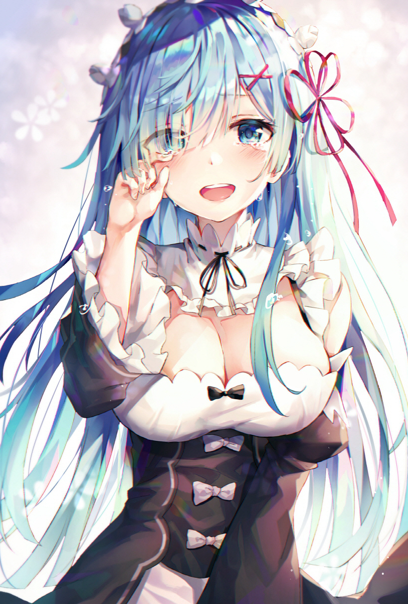 This is a pixiv picture whose title is レム.