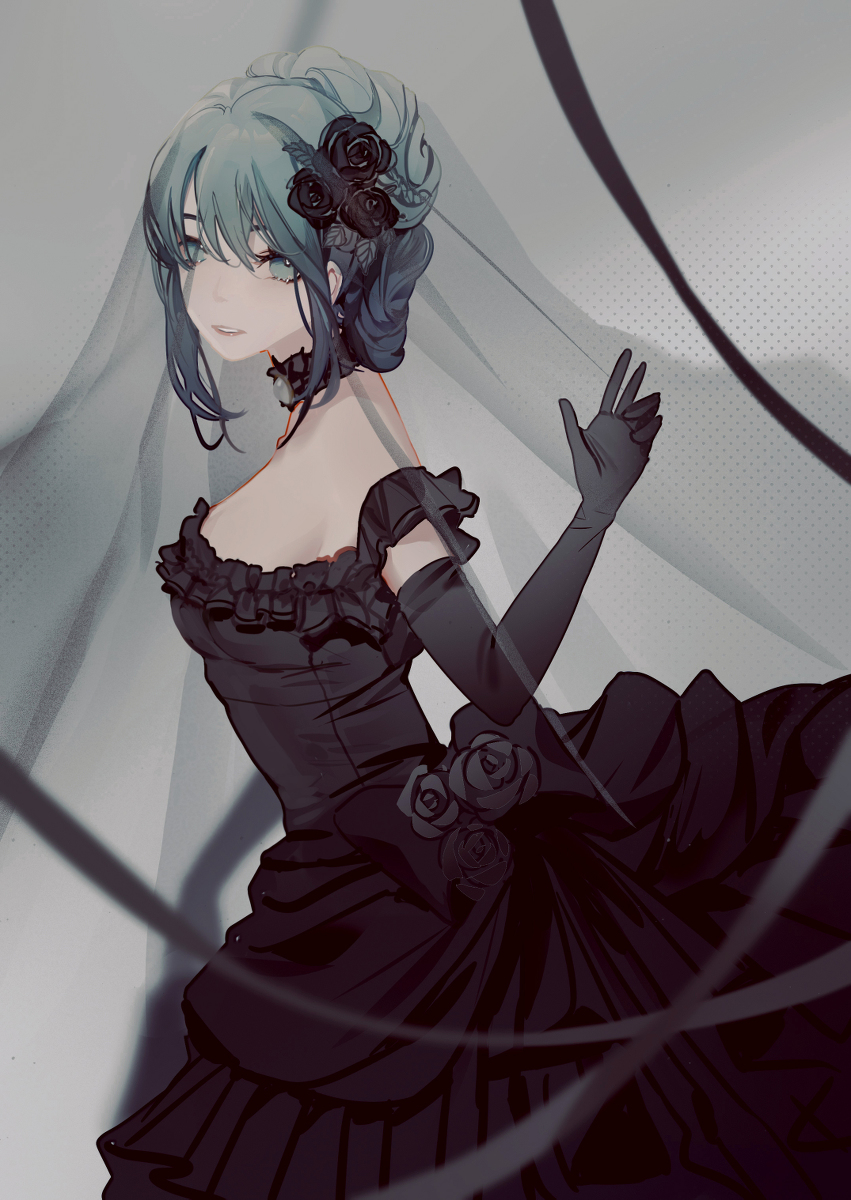 This is a pixiv picture whose title is miku.