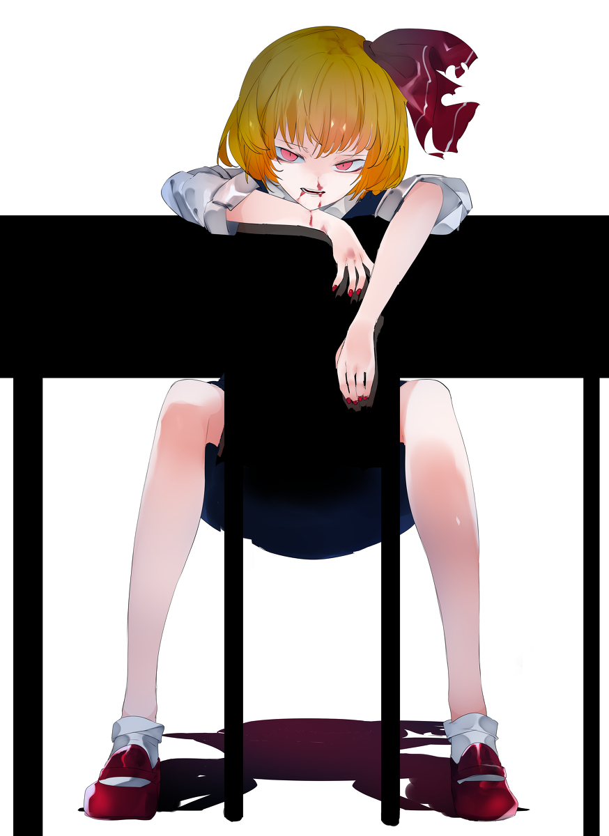 This is a pixiv picture whose title is 見てる.