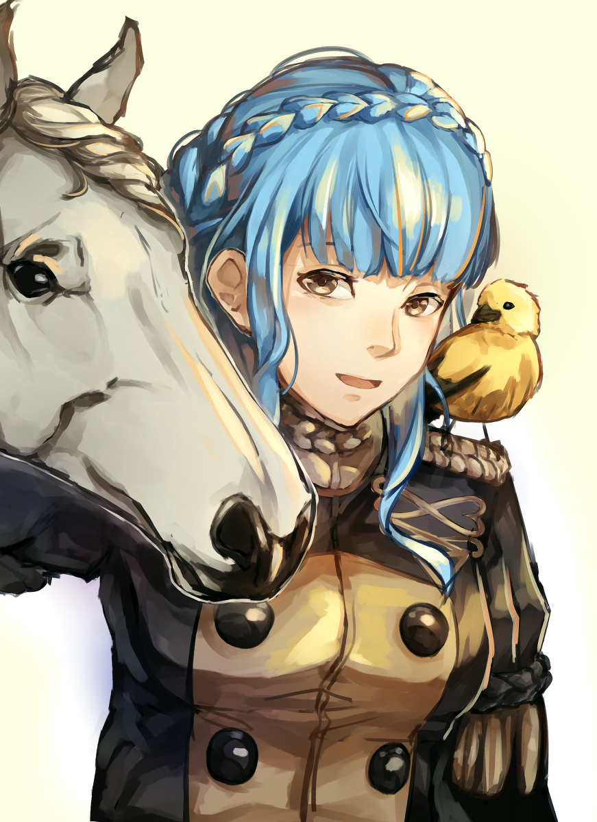 This is a pixiv picture whose title is Marianne.