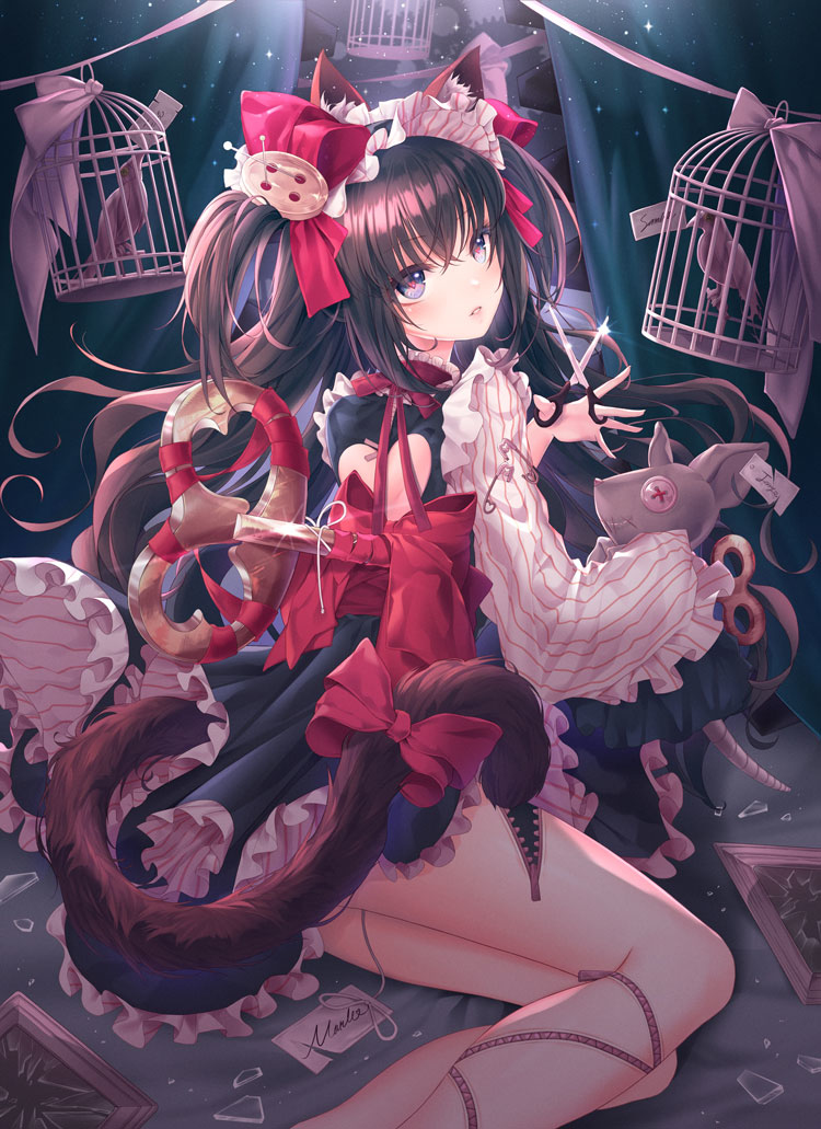 This is a pixiv picture whose title is マリオネット.