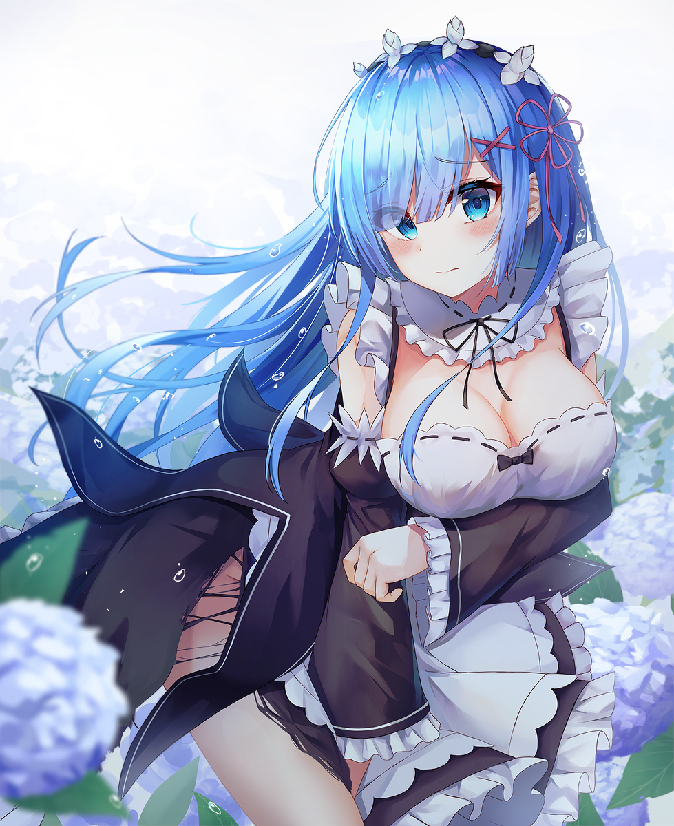 This is a pixiv picture whose title is レム.