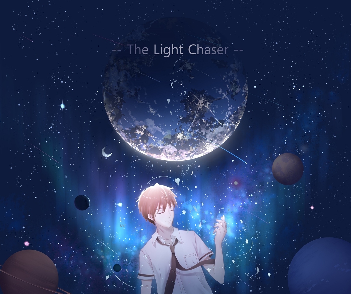 This is a pixiv picture whose title is 逐光者.