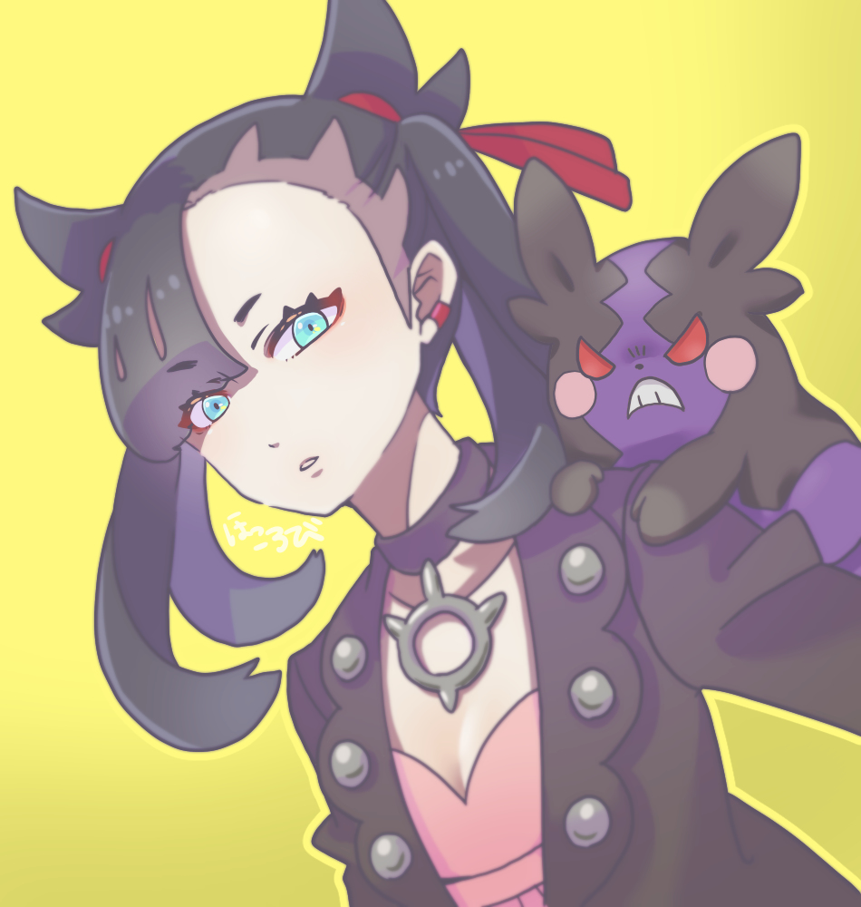 This is a pixiv picture whose title is 勢いで描いたマリィちゃん.