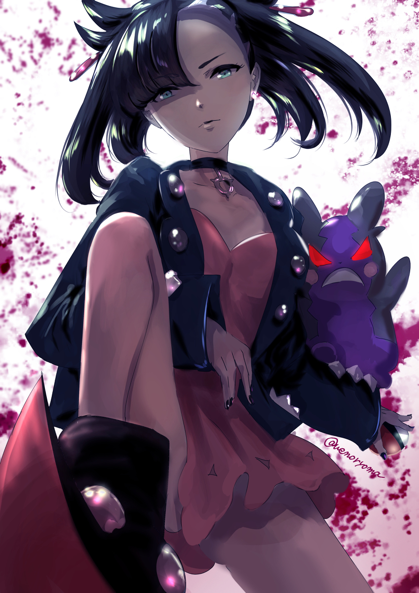 This is a pixiv picture whose title is マリィ(ポケモン剣盾).