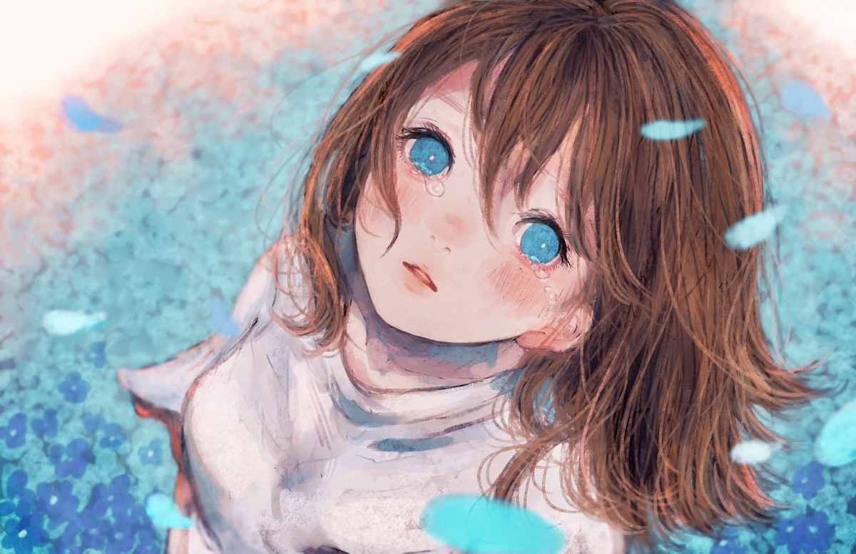 This is a pixiv picture whose title is 今は見えなくても.