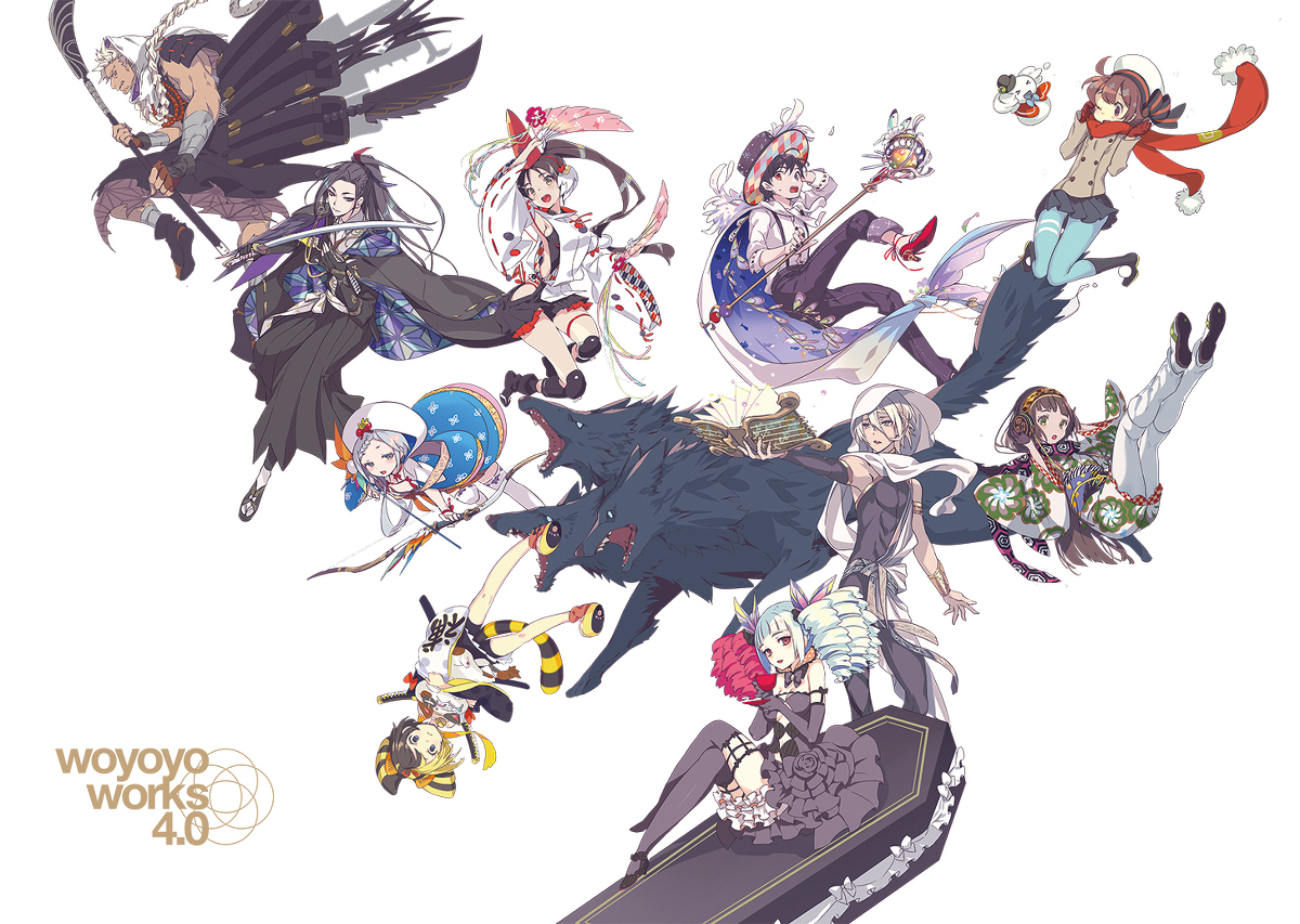 This is a pixiv picture whose title is 【C96新刊】woyoyoworks 4.0.