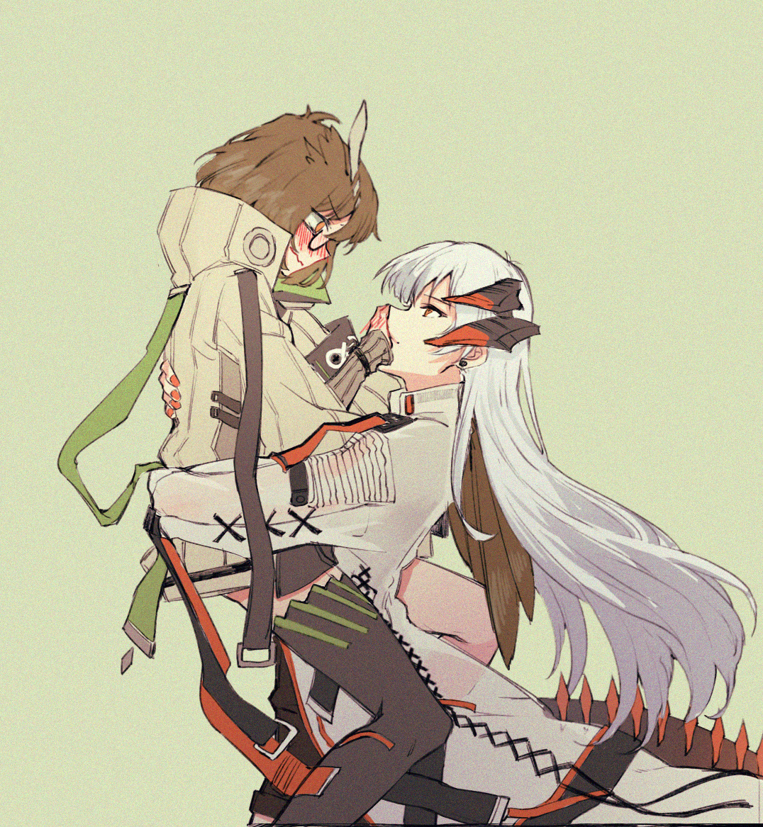 This is a pixiv picture whose title is 莱茵生命.