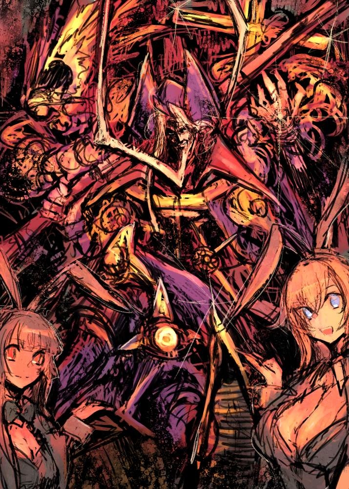 This is a pixiv picture whose title is 髭ライダー再臨.