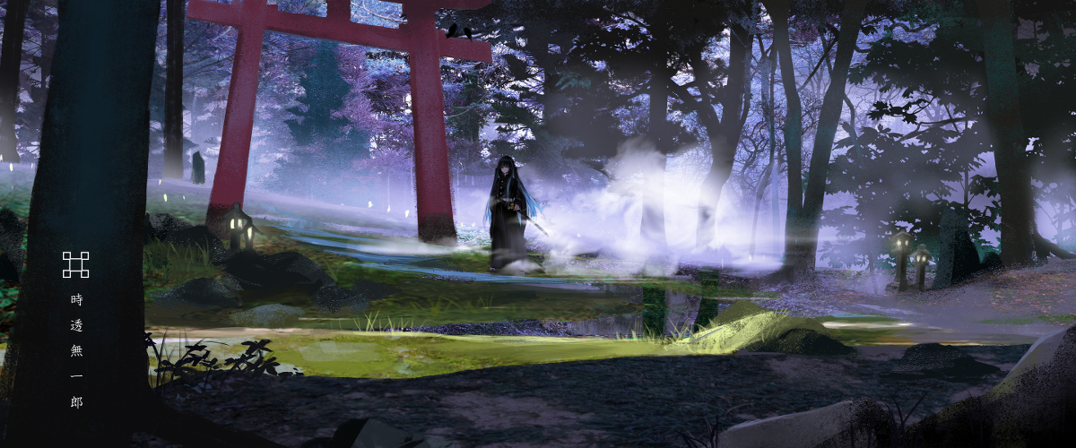 This is a pixiv picture whose title is 霞.
