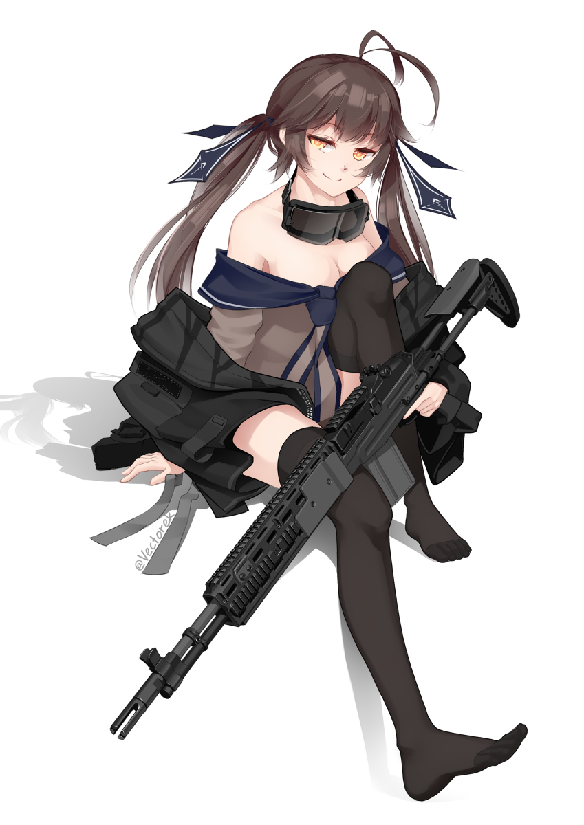 This is a pixiv picture whose title is Mk.14 Ero Battle Rifle.