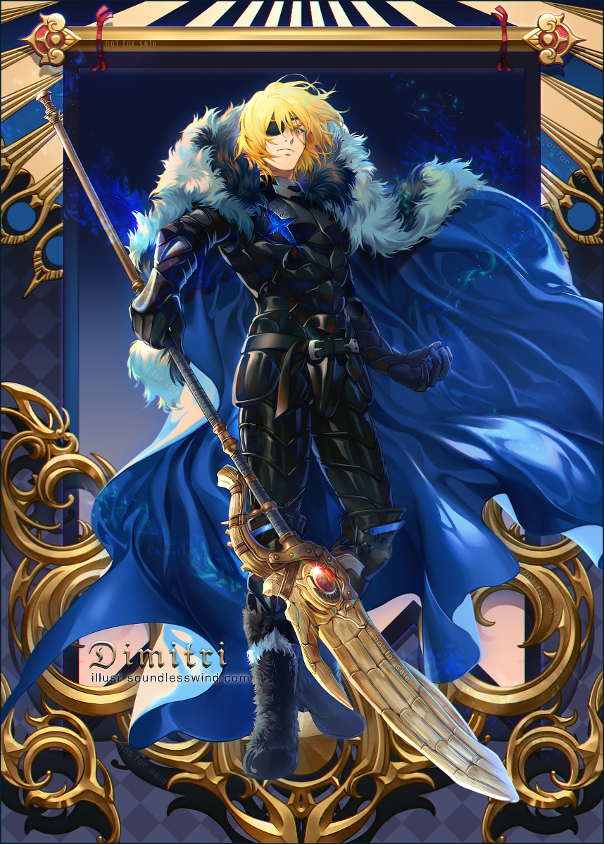 This is a pixiv picture whose title is ディミトリ・アレクサンドル・ブレーダッド.