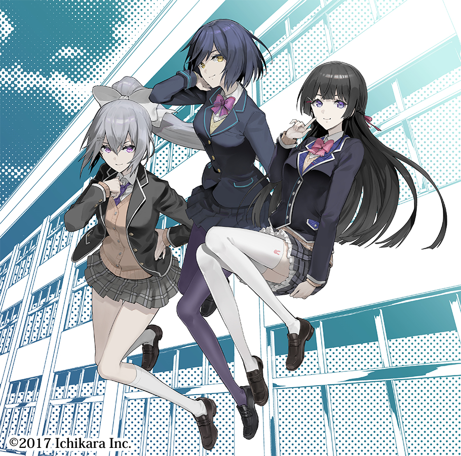 This is a pixiv picture whose title is JK組.