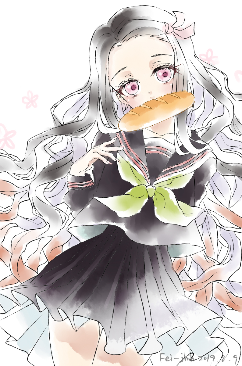 This is a pixiv picture whose title is 竈門禰豆子.