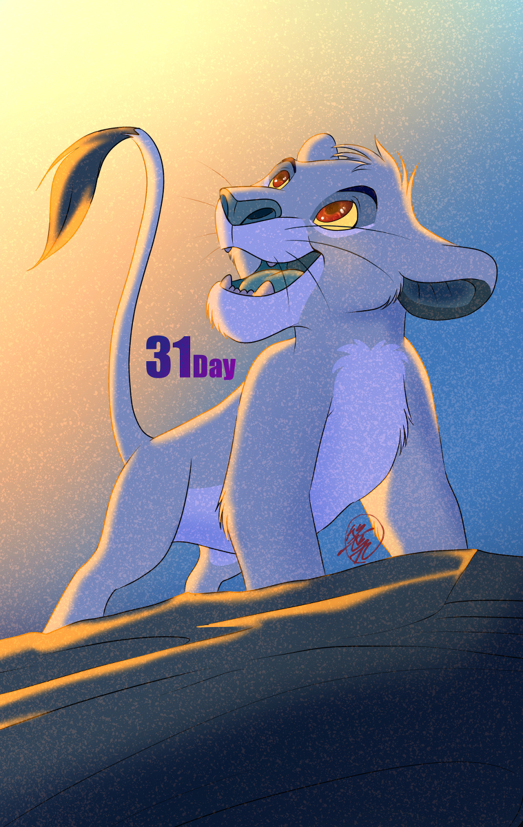 This is a pixiv picture whose title is 超実写版ライオンキング：カウントダウンイラスト前編.