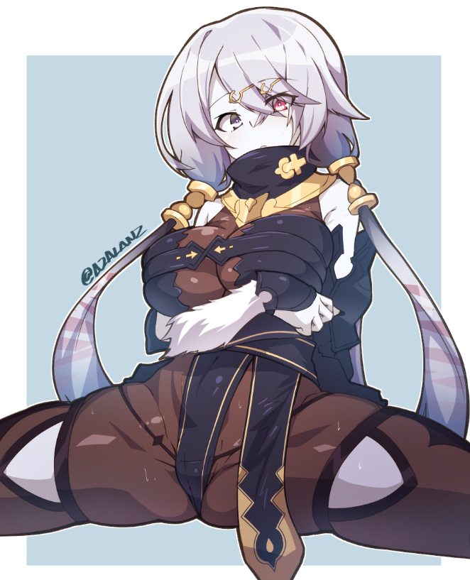 This is a pixiv picture whose title is y.