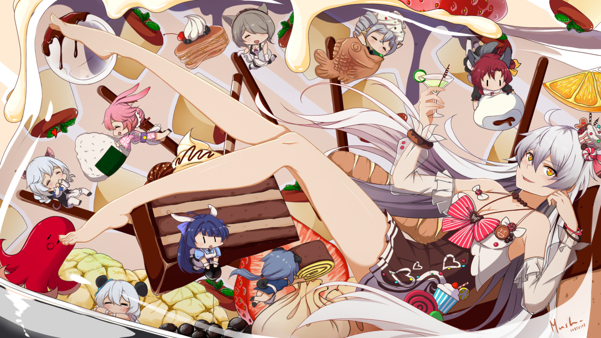 This is a pixiv picture whose title is おいしい.