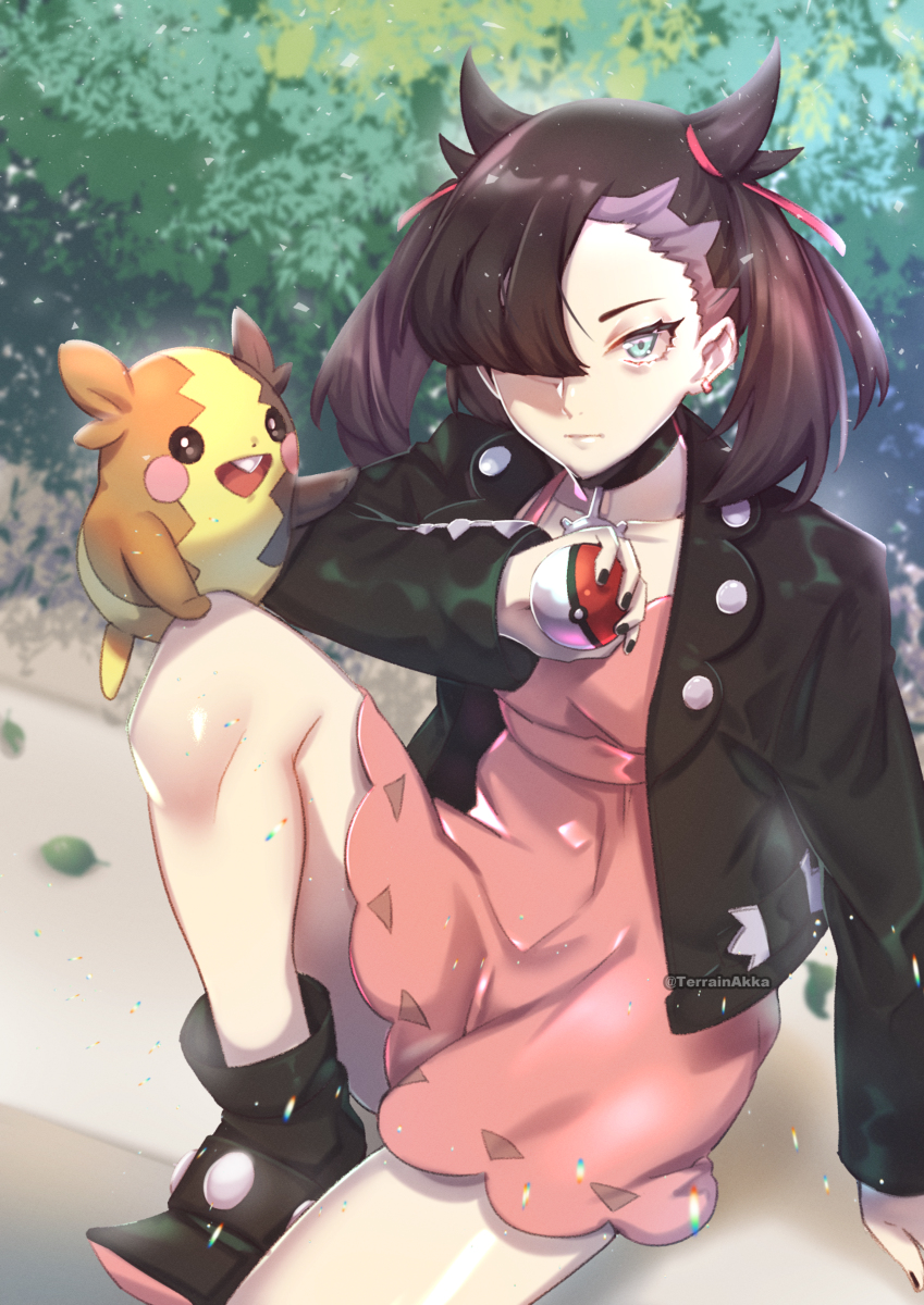 This is a pixiv picture whose title is Marnie.