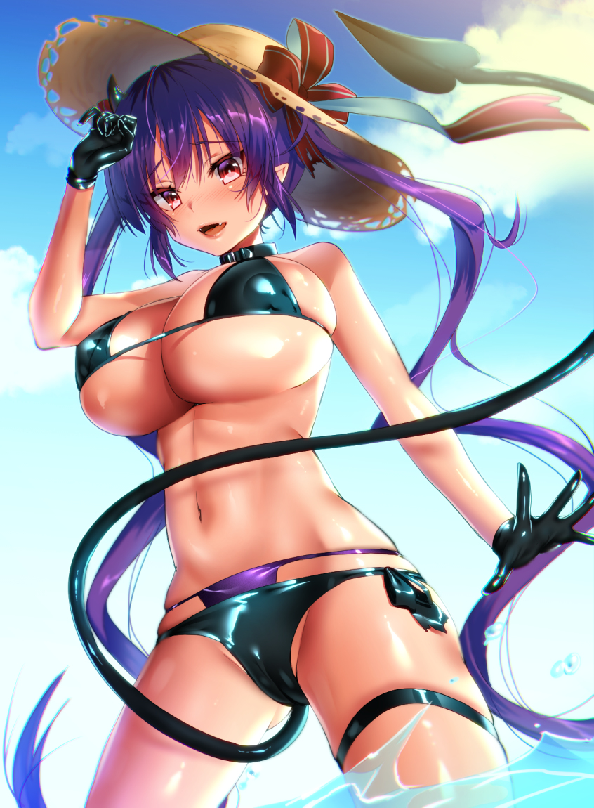 This is a pixiv picture whose title is なつっぽいの.