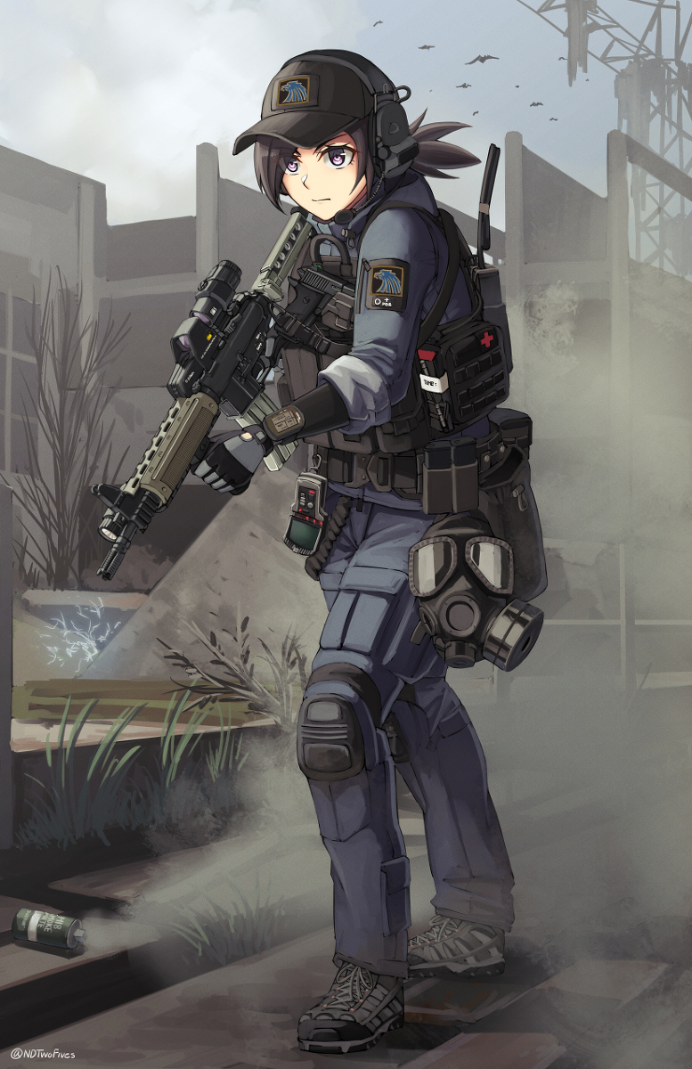 This is a pixiv picture whose title is STALKER - Mercenaries.