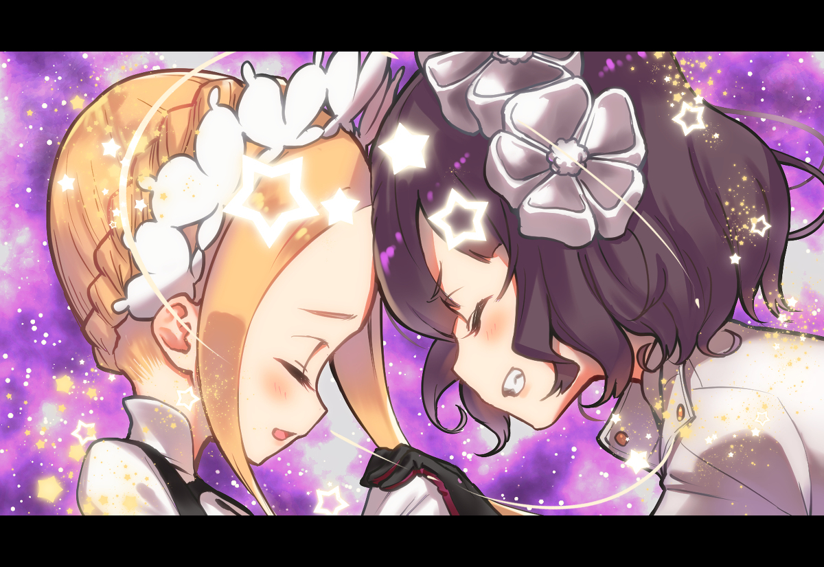 This is a pixiv picture whose title is ふたりは.
