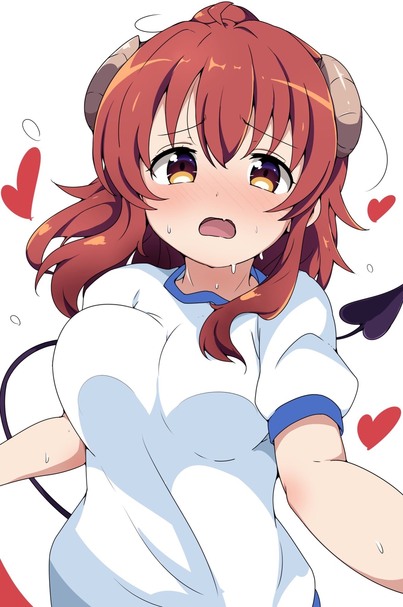 This is a pixiv picture whose title is マラソンシャミ子.