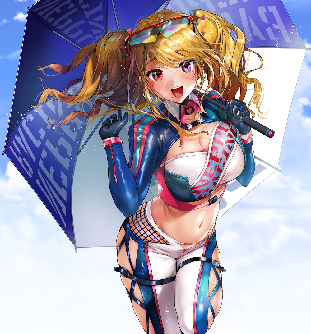 This is a pixiv picture whose title is うわさのレースクイーン.