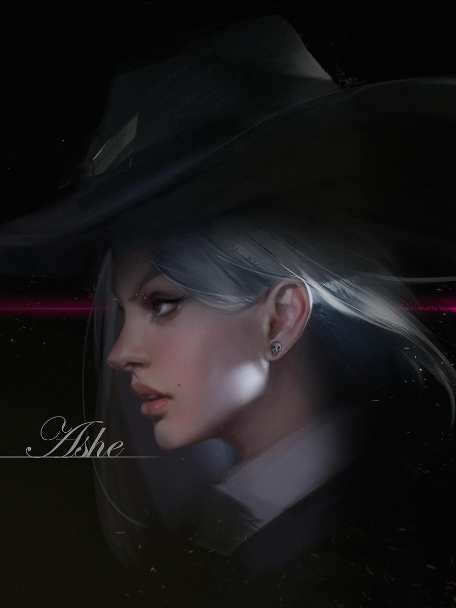 This is a pixiv picture whose title is Ashe.