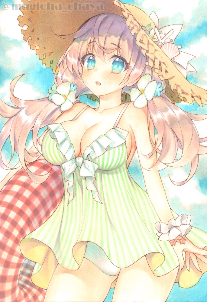 This is a pixiv picture whose title is 🌻水着🌻　※お知らせ※.