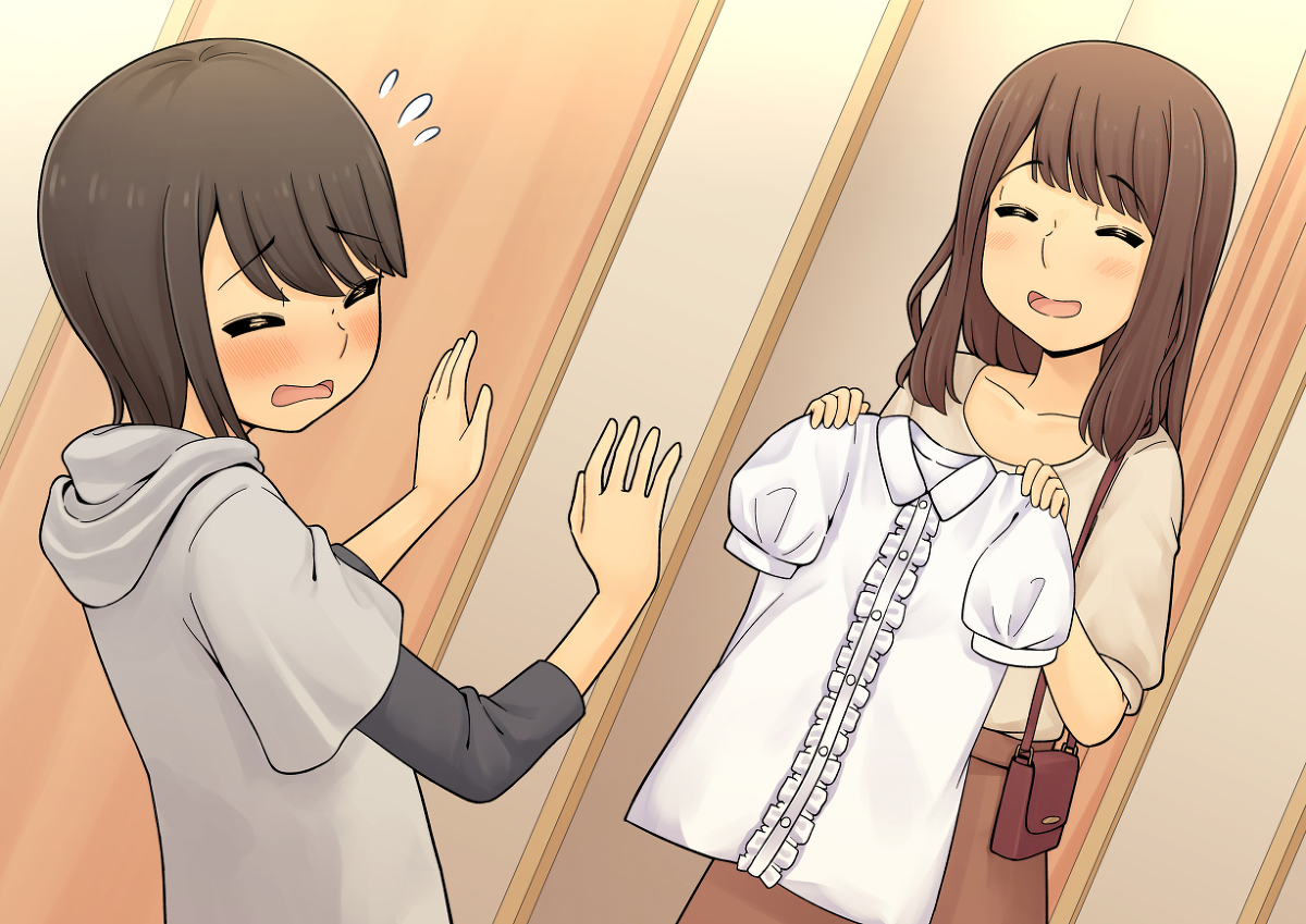 This is a pixiv picture whose title is 私はそういうの似合わないからっ.