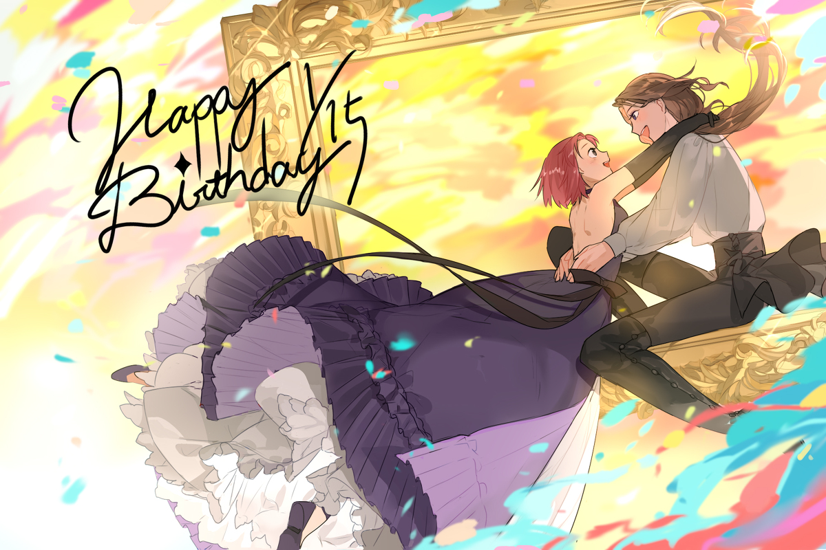 This is a pixiv picture whose title is ときメモGSお誕生日絵中心まとめ.