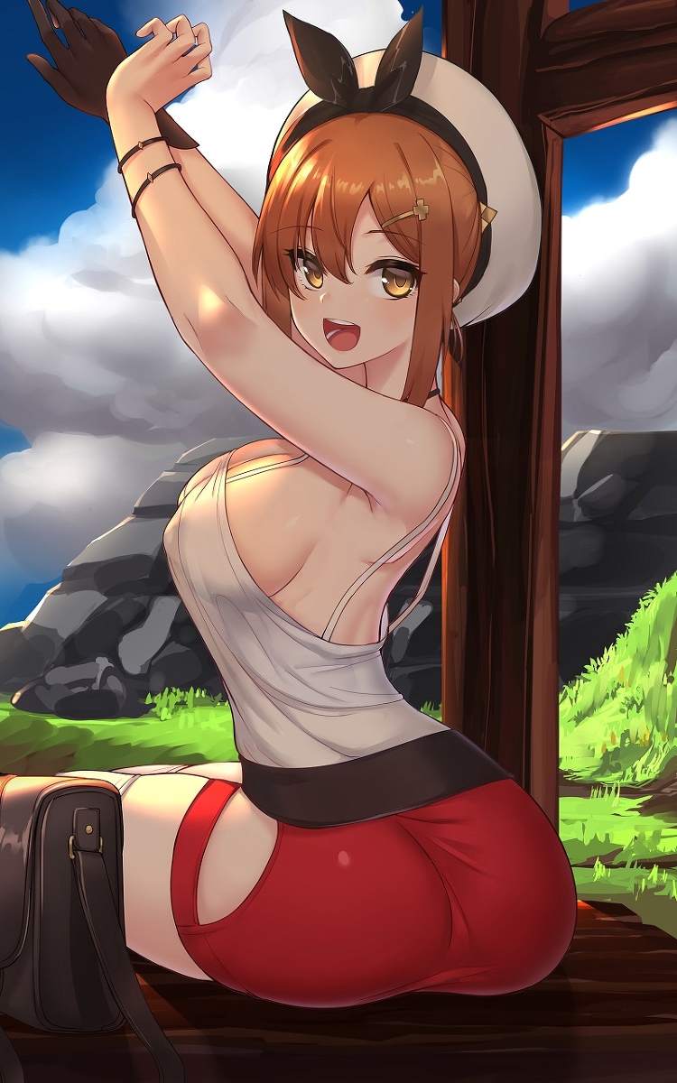 This is a pixiv picture whose title is ライザリン・シュタウト.