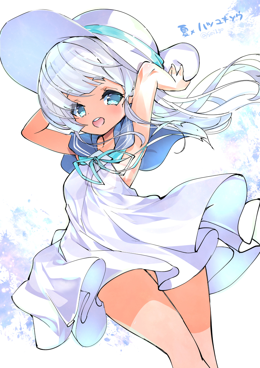 This is a pixiv picture whose title is 夏っぽいハツユキソウ.