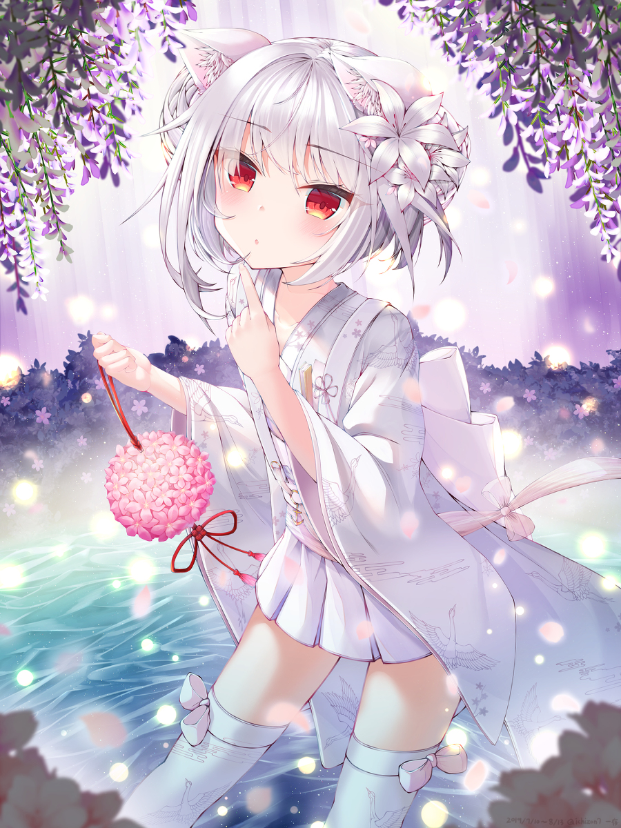 This is a pixiv picture whose title is 考えている 雪風.