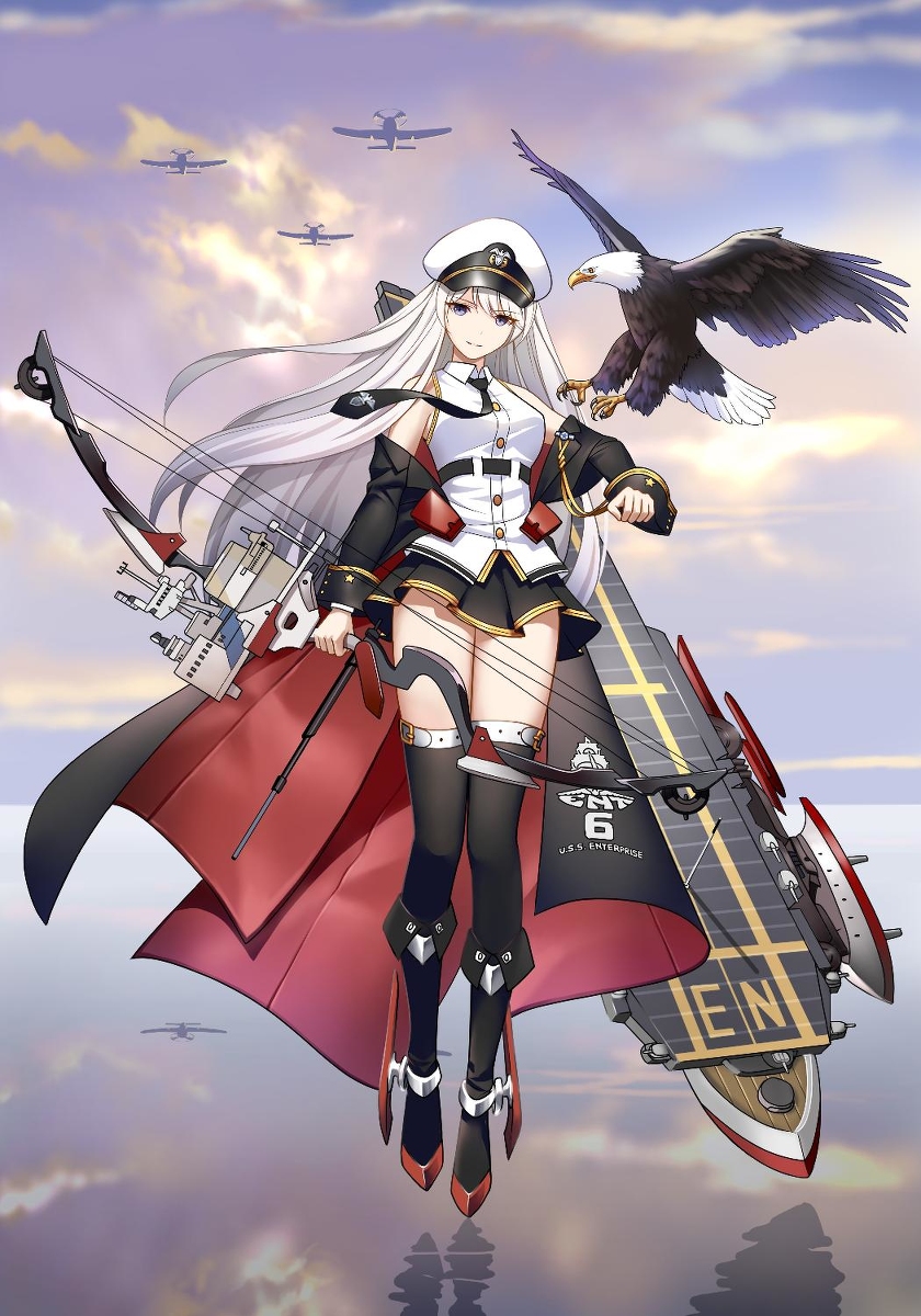 This is a pixiv picture whose title is U.S.S. Enterprise.